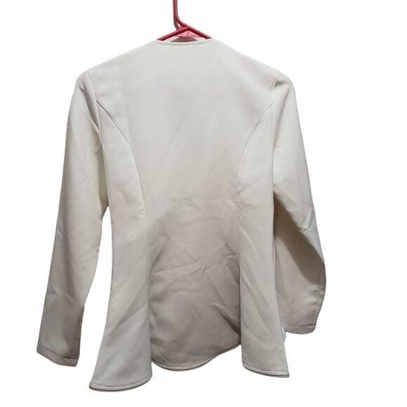 Haoduoyi Fitted Ivory jacket by  Med. - Picture 2 of 3